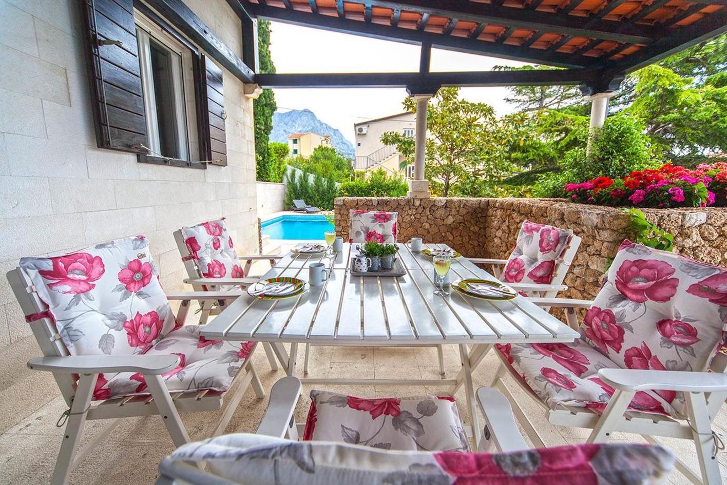 Villa Skalinada, 8 Persons, Private Pool, Baška Voda Exterior foto